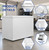 Large Chest Freezer 20.5 Cu.Ft, Deep Freezer with Top Open Door