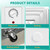 Chest Freezer 22.5 Cubic Feet Deep Freezer with 2 Baskets