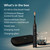 DiamondClean 9300 Electric Toothbrush, 2 Brush Head, Black