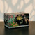 February Mountain Korean Mother of Pearl Jewelry Box – 2-Layer Storage with Mirror and Velvet Trays