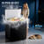 6.0 CU.FT Deep Chest Freeezr Black with 3 Baskets