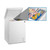 Deep Freezer - 5.0 Cu Ft White Convertible Refrigerator/Chest Freezer