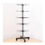 Adjustable 5-Tier Jewelry Display Rack - Rotating Organizer for Necklaces, Bracelets, Rings & Keychains