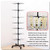 Adjustable 5-Tier Jewelry Display Rack - Rotating Organizer for Necklaces, Bracelets, Rings & Keychains