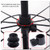 Adjustable 5-Tier Jewelry Display Rack - Rotating Organizer for Necklaces, Bracelets, Rings & Keychains