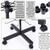 Adjustable 5-Tier Jewelry Display Rack - Rotating Organizer for Necklaces, Bracelets, Rings & Keychains