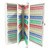 Wall-Mounted Jewelry Organizer - Metal Necklace & Accessory Holder - Retail Display Shelf for Hats, Keyrings