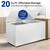 Large Deep Freezer 20.5 Cu.Ft, Garage Ready Chest Freezer
