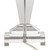 Trophy 30 1/2" Large Table Lamps Set of 2 Crystal Glass Modern Clear Living Room Bedroom Bedside