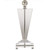 Trophy 30 1/2" Large Table Lamps Set of 2 Crystal Glass Modern Clear Living Room Bedroom Bedside