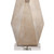 32 1/2" Table Lamps Set of 2 Champagne Gold Geometric Large Glam Mid Century Modern Living Room Bedroom Bedside Nightstand