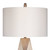 32 1/2" Table Lamps Set of 2 Champagne Gold Geometric Large Glam Mid Century Modern Living Room Bedroom Bedside Nightstand
