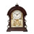 Vintage Pendulum Mantel Clock, Silent, Battery Operated, Desk Shelf Bedside