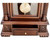 Vintage Solid Wood Mechanical Mantel Clock with Swinging Pendulum Retro Table Decor for Study Living Room