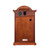 22Inch Vintage Wooden Mantel Clock, Battery Operated Grandfather Clock