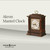 Howard Miller Akron II Mantel Clock – Windsor Finish, Dual-Chime Kieninger Movement