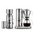 aarke Drip Coffee Maker & Grinder Bundle, 60 Settings, Stainless Steel