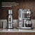 aarke Drip Coffee Maker & Grinder Bundle, 60 Settings, Stainless Steel