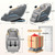 TLIFE Massage Chair Full Body 160° Zero Gravity SL-Track, 12 Modes, Grey