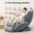 TLIFE Massage Chair Full Body 160° Zero Gravity SL-Track, 12 Modes, Grey