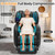 Massage Chair Full Body Zero Gravity, 10-Point Deep Kneading, 4-Motor System, 14 Airbags, Heating for Lumbar & Calves