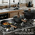 44pcs Pots and Pans, Nonstick Cookware Set with Bakeware