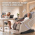 4D Zero Gravity Massage Chair, No Assembly Heavy Duty SL Track Premium 4D Movement ,53" Extended SL-Track