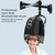 yyBhb Wall Mount Hooded Salon Hair Dryer, Professional