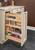 Cabinet Outlet Pullout Grooming Organizer w/Soft-Close