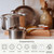 5 Pc Stainless Steel Cookware Set - 5 Ply Clad