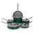 11Piece Cookware Set, NonStick Pots & Pans Set with Glass Lids, Nontoxic