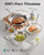 Titanium Pans set for Cooking, 8"+10"+12"