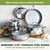 GreenPan Valencia Pro Tri-Ply Stainless Steel 10 Piece Cookware Set