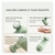 Ultra‑Light Mini Fascia Gun with Jade Massage Head Women‑Focused Mini Massage Gun, 190g Ultra‑Light