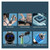 Massage Gun 99 Level Deep Muscle Fascia Massage Gun, 99 Level, Fascia Deep Muscle, Quiet, Unisex(99 GEAR GREY)