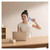 Mini Massage Gun Brushless 3 Heads Mini Massage Gun, 12kg Force, Brushless Motor, 3 Heads(Light Sand)