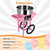 1100W Cotton Candy Machine Cart with Bubble Cover