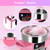 Commercial Cotton Candy Machine Cart, 1000W Electric