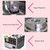 Cotton Candy Machine - 1200W Electric Sugar Floss Maker for Birthday Parties and Events