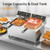 Commercial Deep Fryer 3500W Electric Countertop Fryer