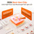 Red Light Therapy Mat for Full Body, 1410 High-Density LEDs Infrared Light Pad, 5 Intensity Levels, 9 Auto-Shutoff Timer Setting