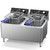 Deep fryer Commercial Deep Fryer 12L x 2/25.4QT Dual Tank Electric Deep
