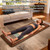 PHYMAT 5-Gemstone Far Infrared Heating Mat, Hot Stone Relaxation, 67x27in Visible 5-Color Gemstone Mat, Far Infrared Warmth