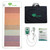 PHYMAT 7-Chakra Gemstone Far Infrared Crystal Heating Mat, 67x27in Visible 7-Color Crystal Mat, Far Infrared Warmth