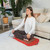 HealthyLine Flexible Heating Mat for Leg & Back, 36 x 18 Wrap-around design, 1 natural gemstone, 12 lb weighted design