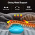 Full Body Massage Mat with Heating,Massage Pad with 20 Neck Shiatsu Kneading Massage Heads