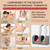 Full Body Massage Mat with Heat 20 Neck Massage Heads,Foot Massager Whole Body Vibration Massage Pad 9 Gear Massage