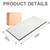 F&G Full Body Heated Massage Mattress,Massaging Heating Pad,3 Massager Modes, 3 Heating Levels to Relieve Discomfort in The Shoulders