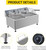 3400W Commercial Electric Deep Fryer - 22L/23.2QT 304 Stainless Steel