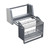 Smart Dish Rack- Pull Down Shelf Electric Lifting System